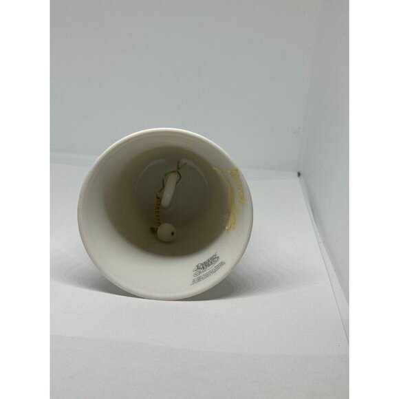 Rare Precious Moments Ceramic‎ Bell Autumn's Praise Enesco 1986 4” Tall - Picture 4 of 6